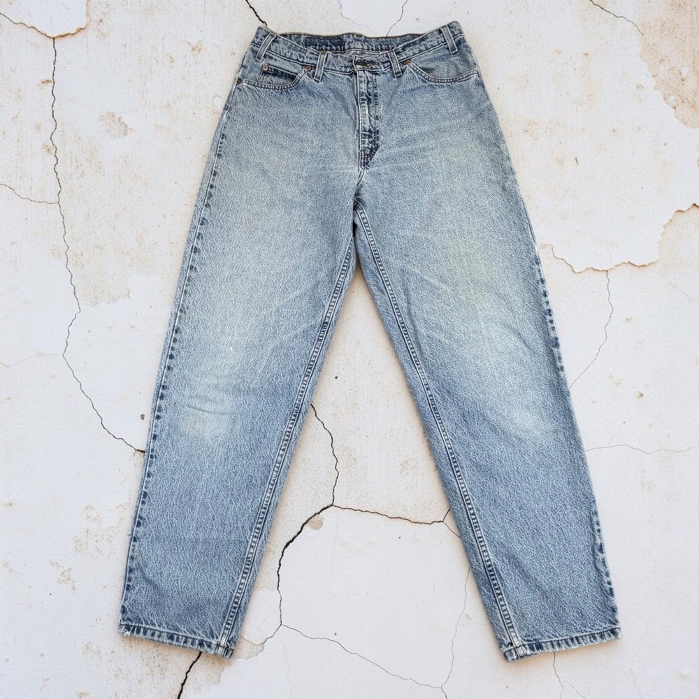 Vintage Levi's 560 Jeans Men 34x32 Blue Light Wash Orange Tab Loose Streetwear